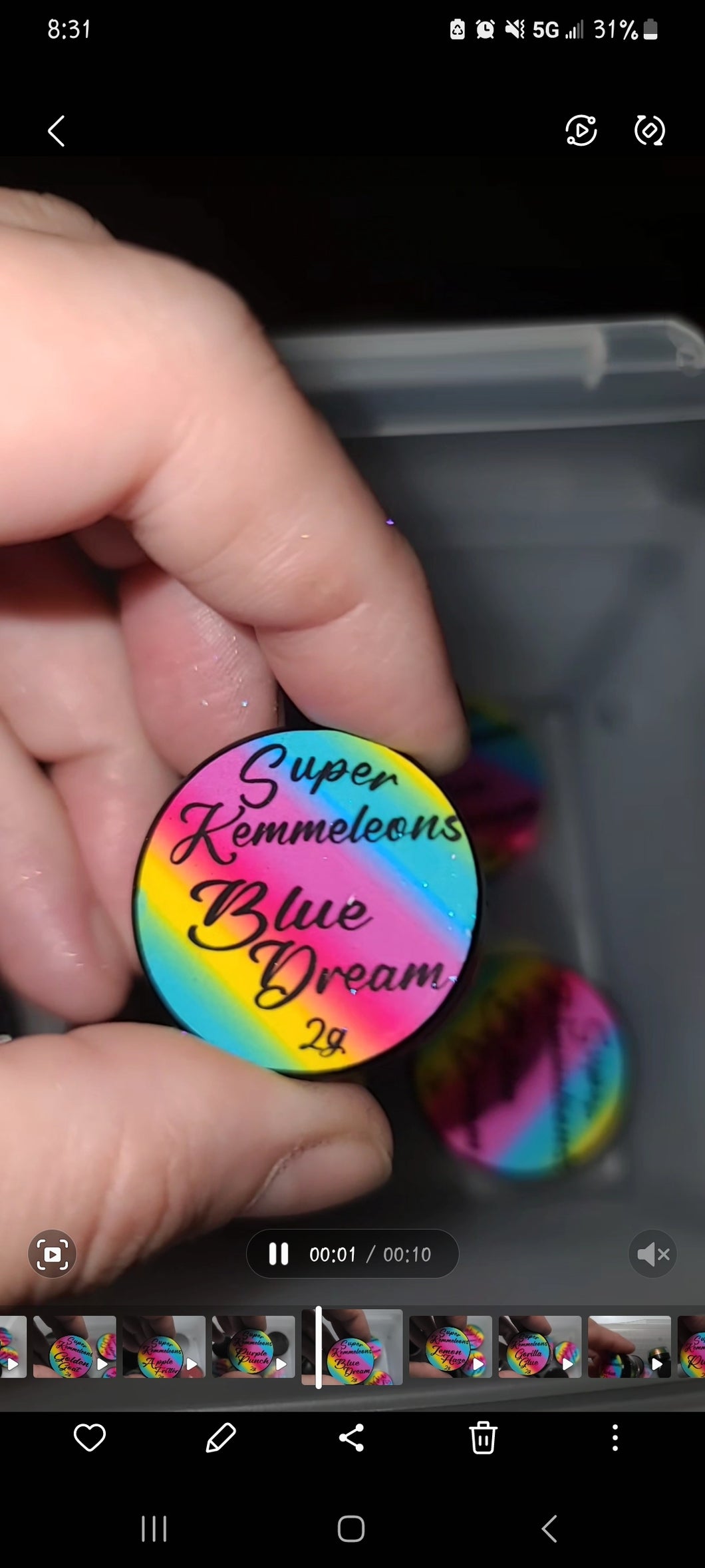 Blue Dream - Super Kemmeleon