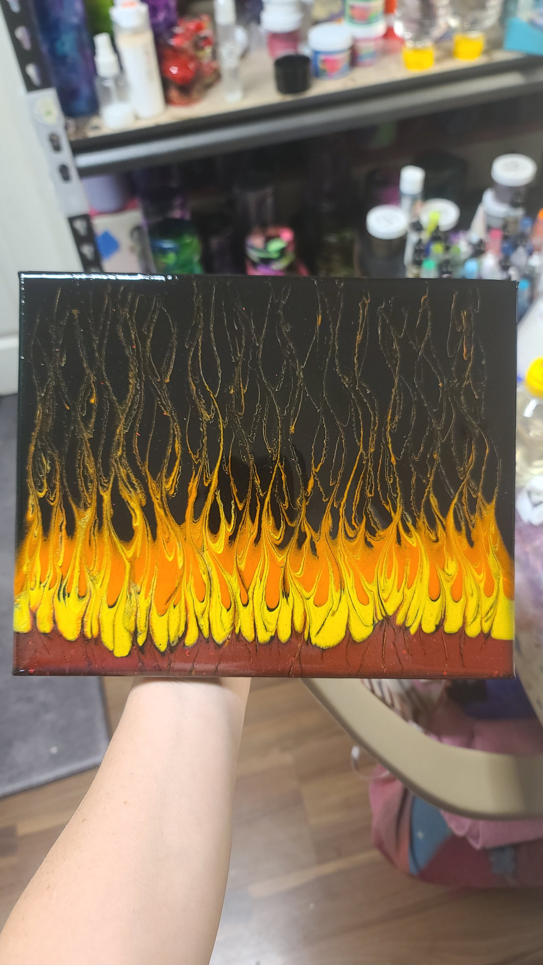 Custom Canvas - Flame
