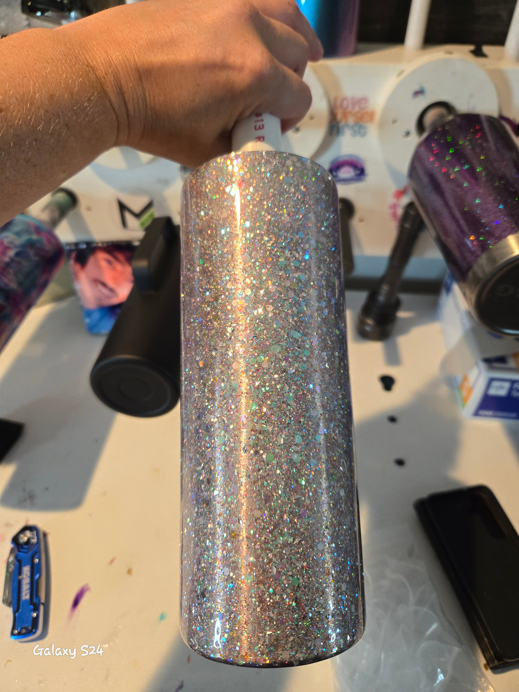 25oz duo - Glitter base