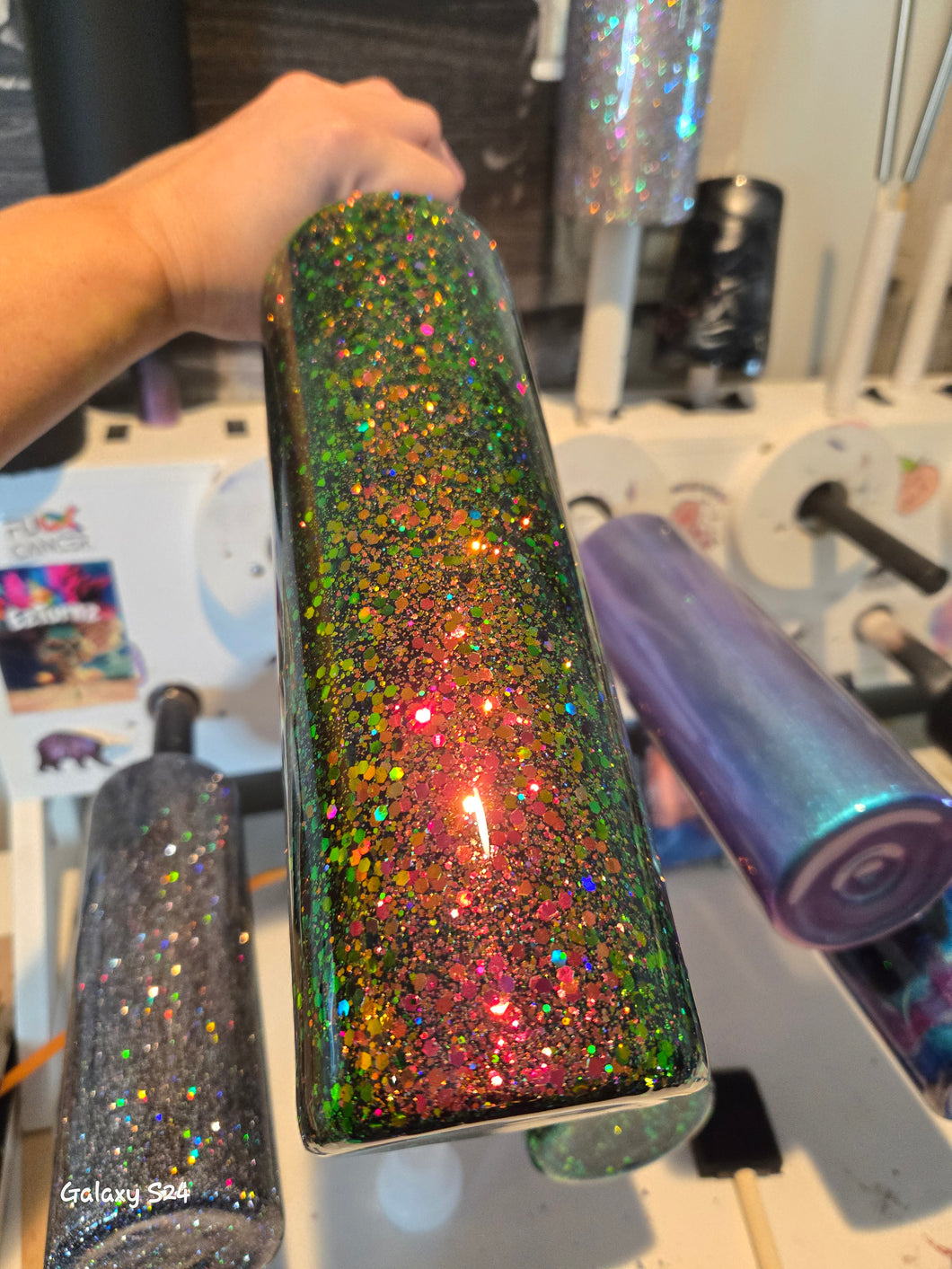 30oz duo - Chameleon Glitter Base