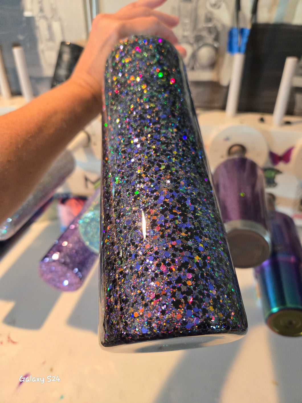 30oz duo - Shameless plug Glitter Base